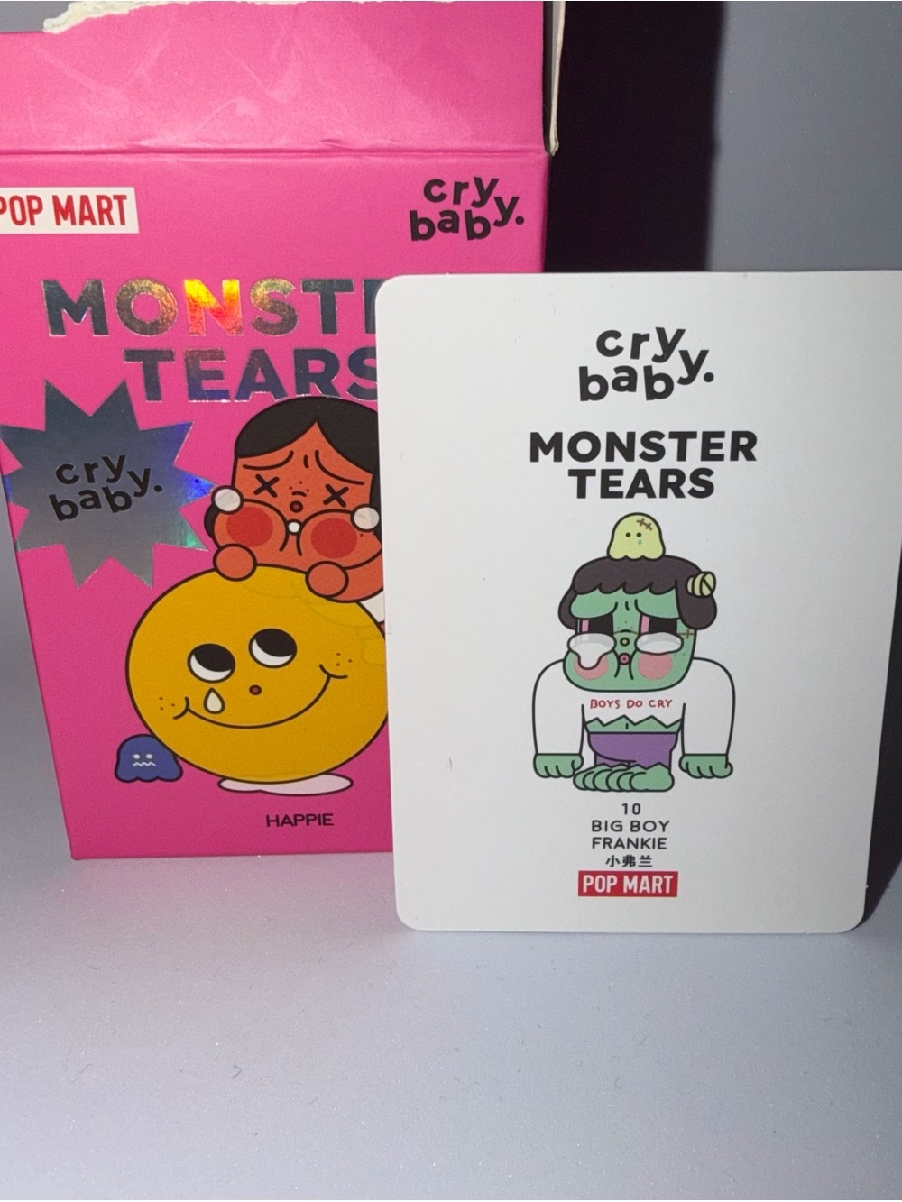 POP MART CryBaby Monster Tears “Big Boy Frankie” figure